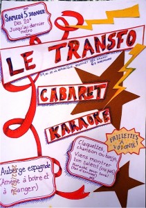 Samedi 5 janvier: Cabaret-Karaoke au Transfo