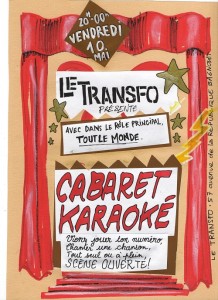 Vendredi 10 mai: Cabaret Karaoké
